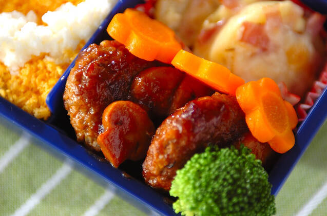 ケチャップハンバーグ