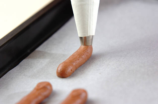 ココアクッキーのチョコサンドの作り方の手順7