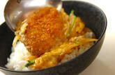 里芋のコロッケ丼の作り方4