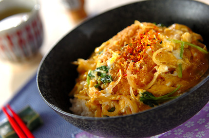 里芋のコロッケ丼