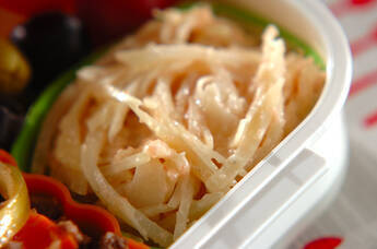 ジャガイモとタラコのサラダ