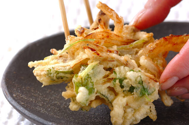 新ゴボウのかき揚げの作り方の手順10