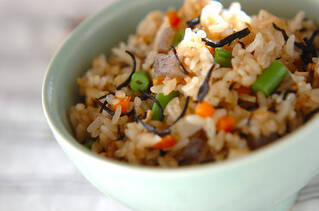 芽ヒジキの炊き込みご飯