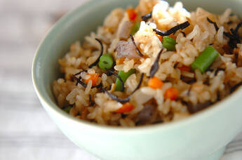 芽ヒジキの炊き込みご飯