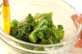 ブロッコリーのからしみそ和えの作り方2