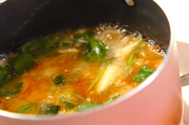 焼き鳥缶の卵とじ丼の作り方の手順3