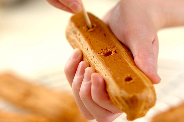 紅茶のエクレアの作り方の手順5