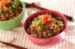 子供も大好き！豚ひき肉のそぼろ丼 by中島 和代さん