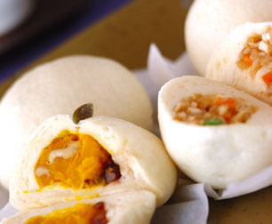 カボチャまん・京風切干し大根まん