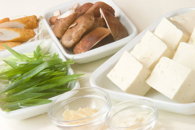 豆腐の辛みそ風味煮の作り方の手順1