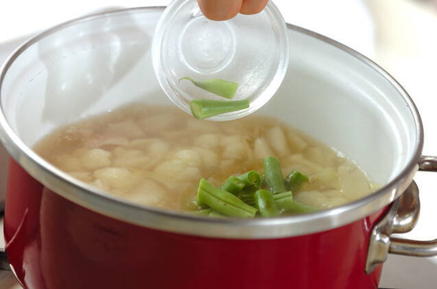 カリフラワーのコンソメスープの作り方の手順6