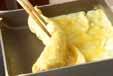 う巻き卵の作り方の手順5