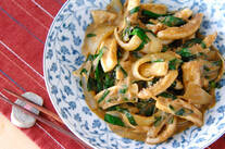 イカのワタ炒め