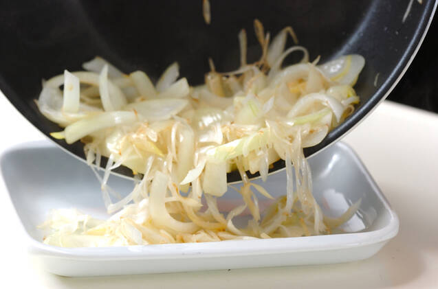イカのワタ炒めの作り方の手順8