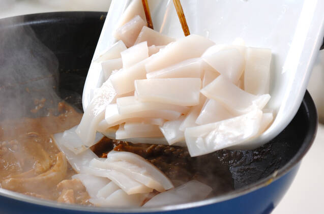 イカのワタ炒めの作り方の手順10