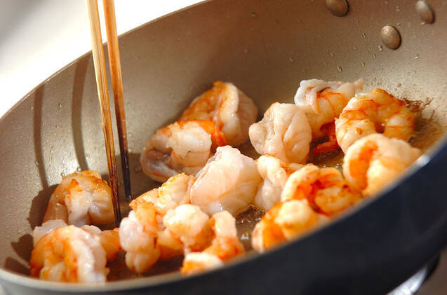 エビのチリソースの作り方の手順6