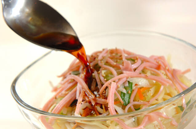 たっぷり野菜の冷麺の作り方の手順10