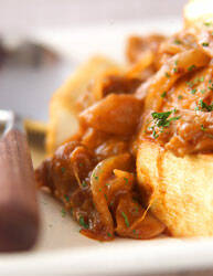 ヘルシー!豆腐ストロガノフ