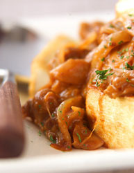 ヘルシー！豆腐ストロガノフ