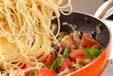 キノコのスパゲティの作り方の手順8