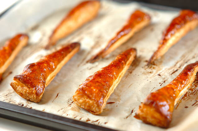 スイートトマトの薄焼きパイ添えの作り方の手順3