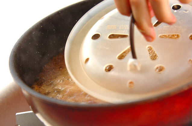 鶏手羽先とキノコのコラーゲン煮の作り方の手順11