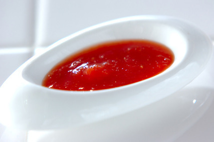 トマトのすりつぶし