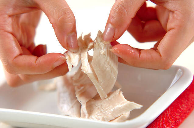 キムチのサラダの作り方の手順7