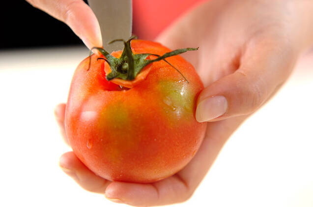 キムチのサラダの作り方の手順1