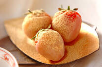 イチゴの白あんデザート