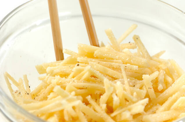 ポテトとチーズのガレットの作り方の手順2