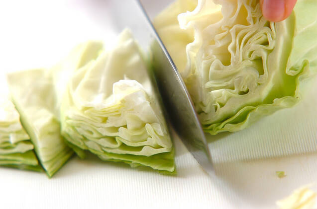 オープンオム焼きそばの作り方の手順1