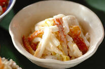 白菜のタラコマヨ和え