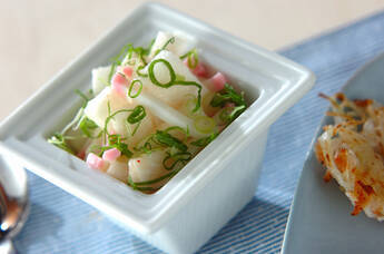 カマボコの明太和え