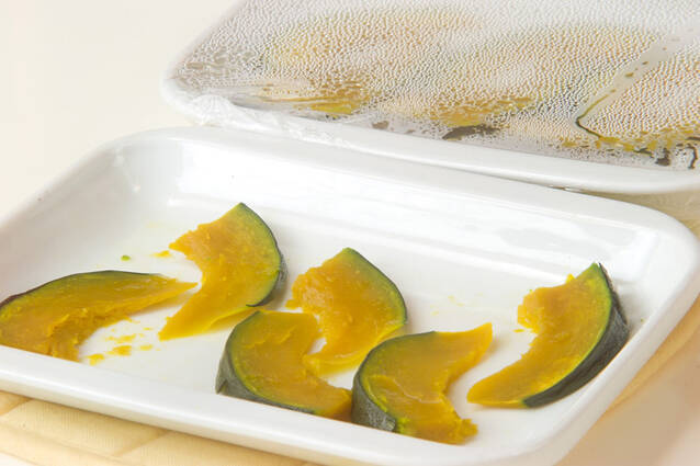 パンプキンはさみ揚げの作り方の手順1