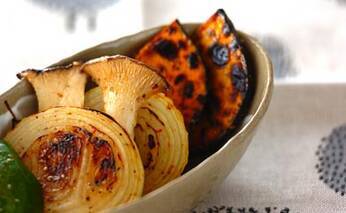 玉ネギの焼き浸し