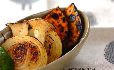 玉ネギの焼き浸し