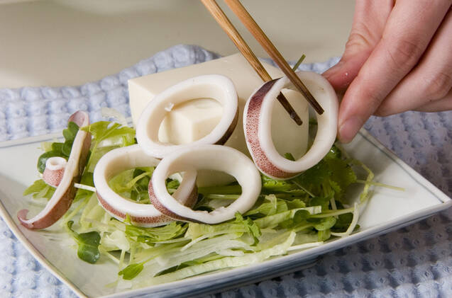 イカのエスニックサラダの作り方の手順4