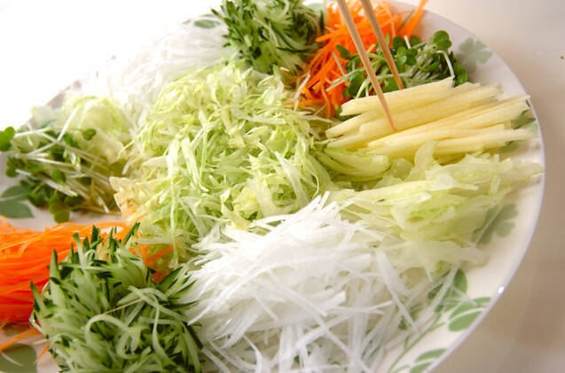 お魚のサラダの作り方の手順7