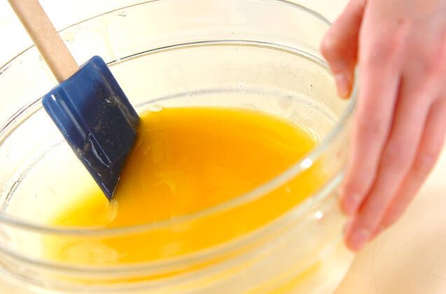 オレンジゼリーの作り方の手順4