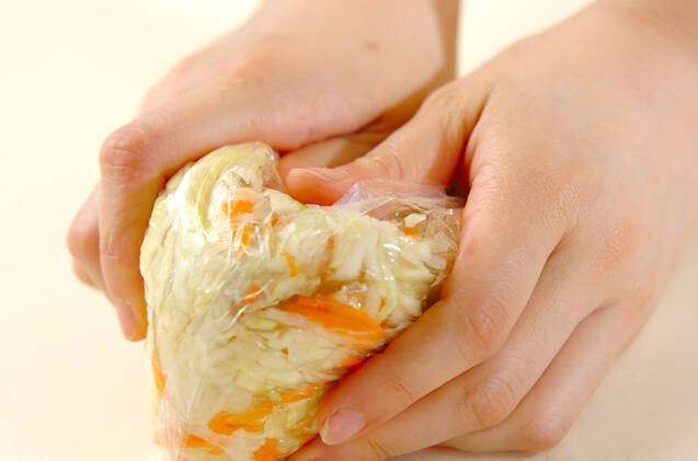 せん切りキャベツの和え物の作り方の手順6