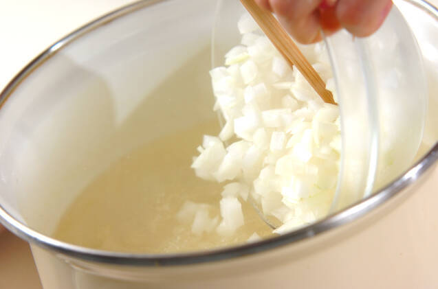 トマトのかきたま汁の作り方の手順4