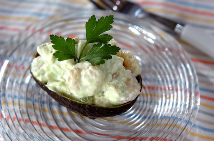 アボカドのクリーム和え