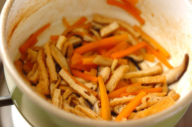 シャキシャキフキのゴマ和えの作り方の手順6