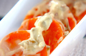 ニンジンのザーサイマヨ和え