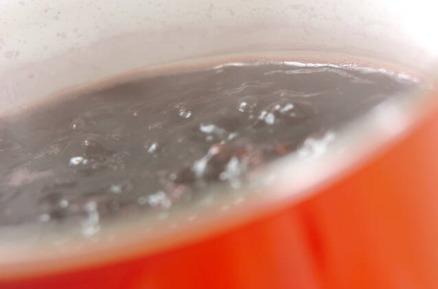 黒米スープの作り方の手順1
