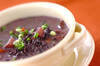 黒米スープの作り方の手順