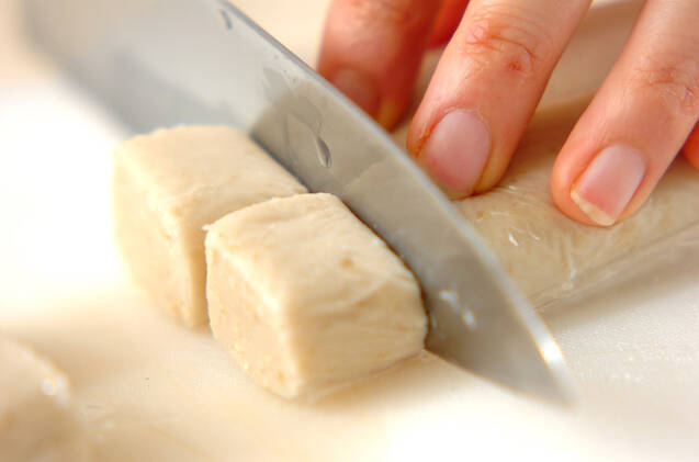 生麩揚げ餃子の作り方の手順1