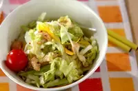 春キャベツのサラダ