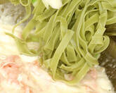 生ハムのフェットチーネの作り方4